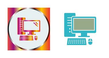 Computer Vector Icon