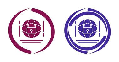 Internet Security Vector Icon