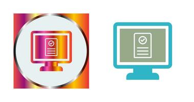 Online appointment Vector Icon