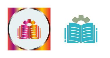 Open Book Vector Icon