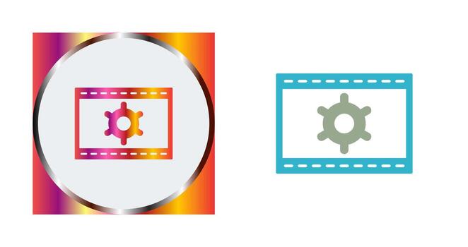 Unique Web Optimization Vector Icon