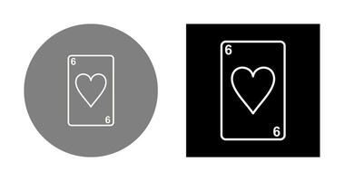 Hearts Card Vector Icon