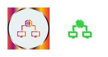 Unique Internet Connectivity Vector Icon