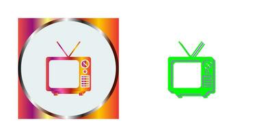 Television Broadcast Vector Icon