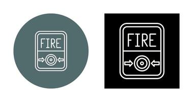 Fire Button Vector Icon