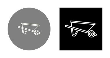 Wheelbarrow Vector Icon