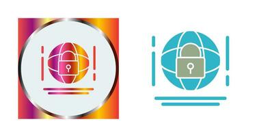 Internet Security Vector Icon