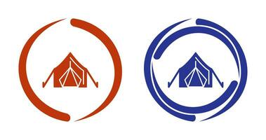 Tent Vector Icon