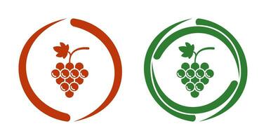 Grapes Vector Icon