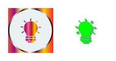 Light Bulb Vector Icon