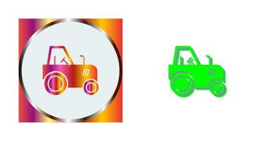 icono de vector de tractor