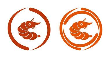 Shrimp Vector Icon