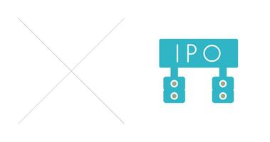 Ipo Vector Icon