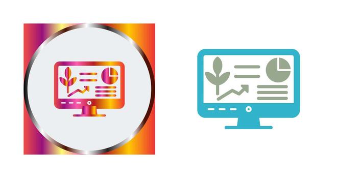 Computer Vector Icon