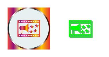 Unique Website Promotion Vector Icon
