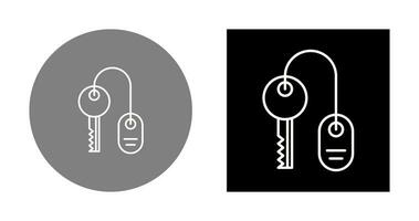 Room key Vector Icon