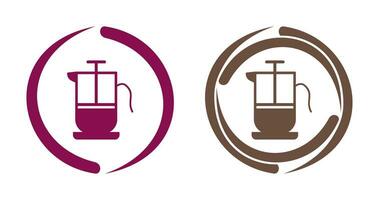 French Press Vector Icon