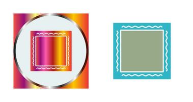 Unique Frame Vector Icon