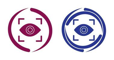 Eye Scan Vector Icon