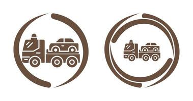 Tow Truck Vector Icon