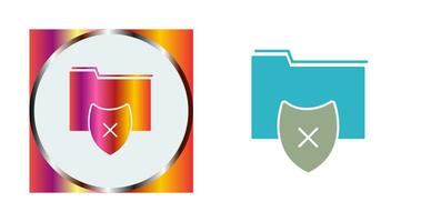 Vulnerable Folder Vector Icon