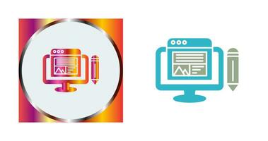 Web Design Vector Icon