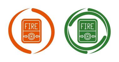 Fire Button Vector Icon