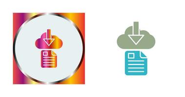 File Download Vector Icon