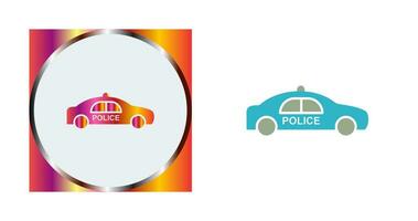 Police Car Vector Icon