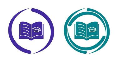 Open Book Vector Icon