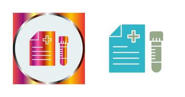 Blood Test Vector Icon