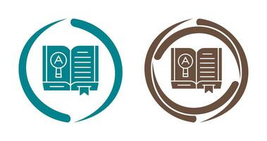 Open Book Vector Icon