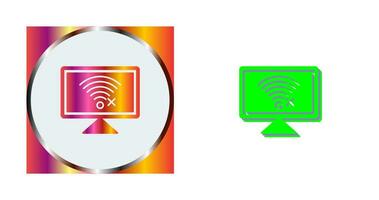Disconnected Network Vector Icon