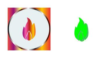 Unique Fire Vector Icon