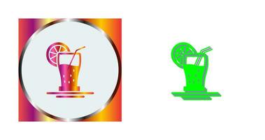 Orange Juice Vector Icon