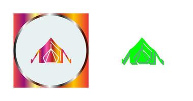 Tent Vector Icon