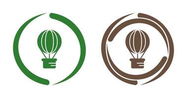 Hot Air Balloon Vector Icon