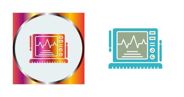 Ekg Monitor Vector Icon