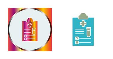 Medical Report Vector Icon