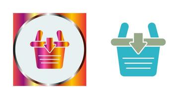 Add To Basket Vector Icon