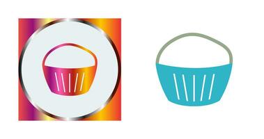 Chocolate Muffin Vector Icon