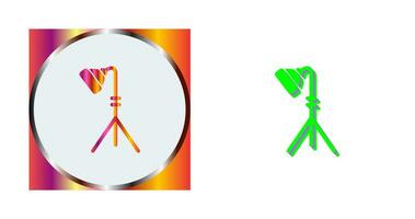 Unique Light Stand Vector Icon