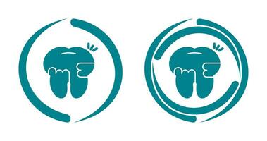 Toothache And Plaque Vector Icon