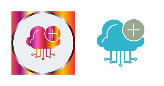 Cloud Computing Vector Icon