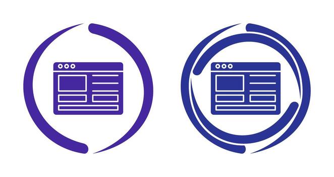 Web Design Vector Icon