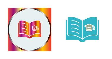 Open Book Vector Icon