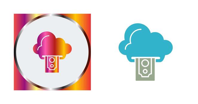 Cloud Computing Vector Icon