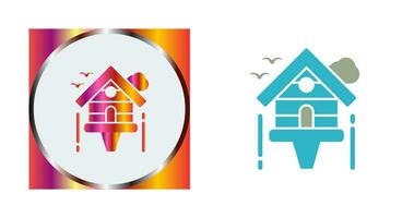 Birdhouse Vector Icon