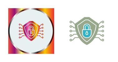 Cyber Security Vector Icon