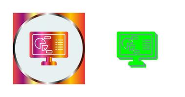 Pie Chart Vector Icon